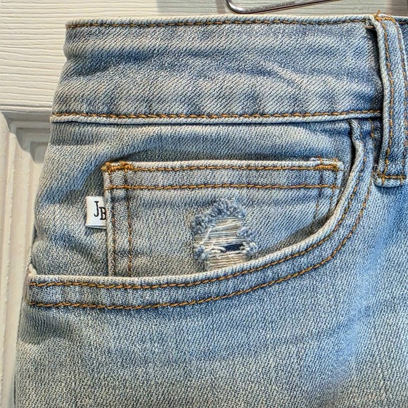 Judy Blue Distressed Blue Jeans Boyfriend Destroyed Light Wash 15 32 14 Ankle - Picture 8 of 16